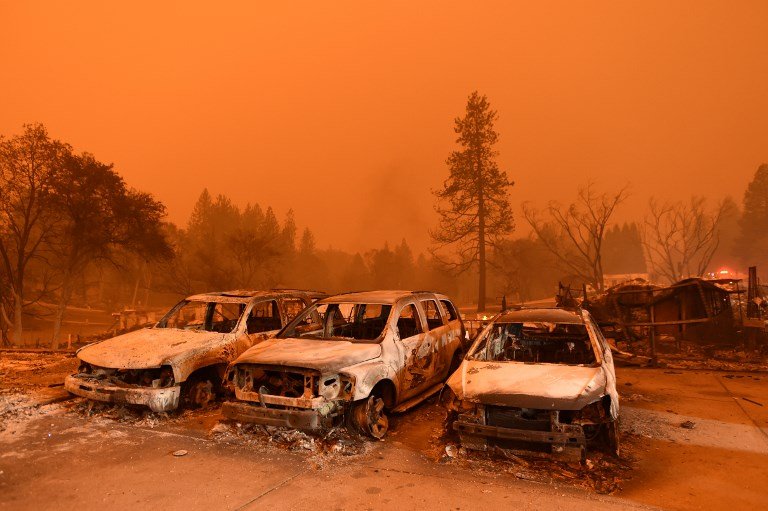 加州野火增至79死 1300人失蹤