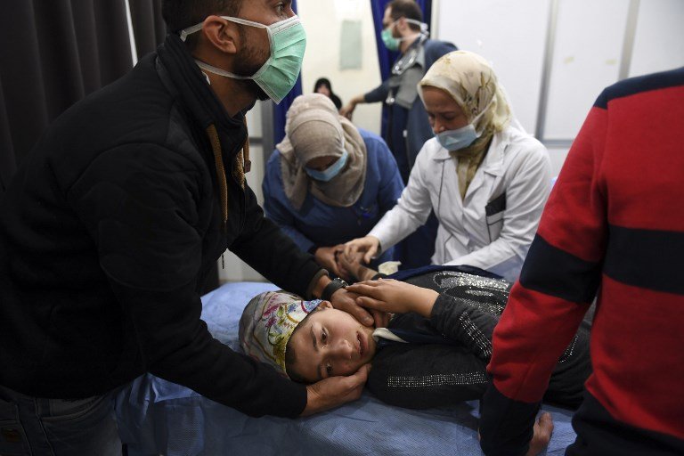 敘利亞再傳毒氣攻擊 上百人呼吸困難
