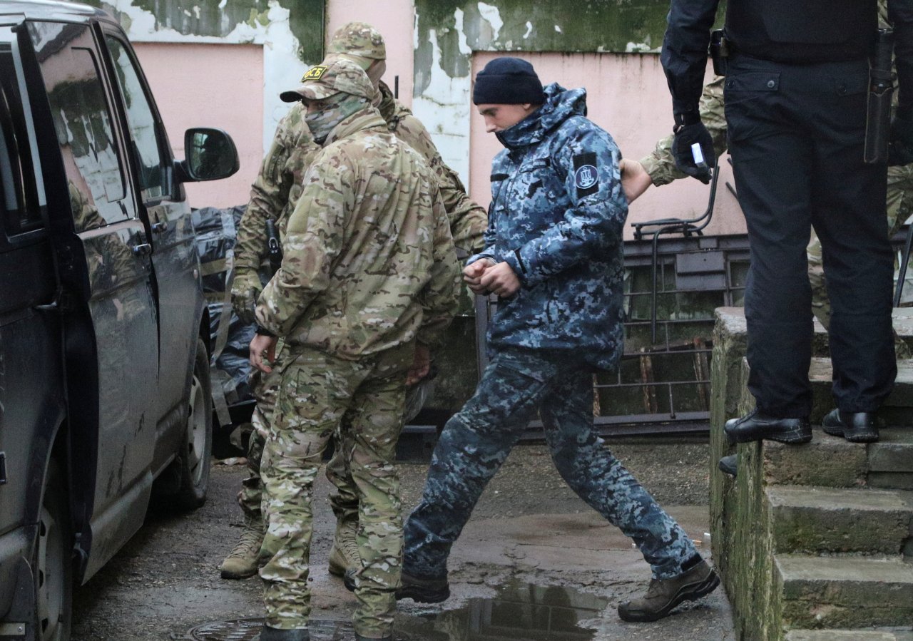 俄媒：被俘烏克蘭船員被送到莫斯科監獄