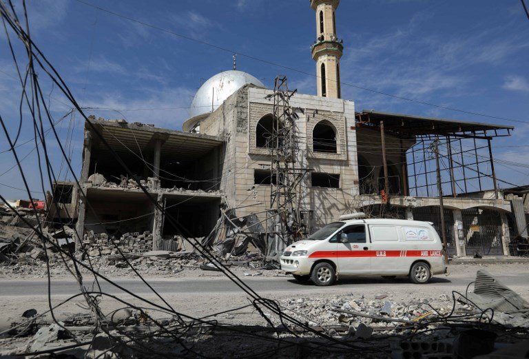 敘利亞內戰 救護車成蓄意攻擊目標
