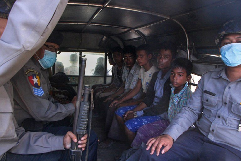 力阻跨海逃亡 警方將93名洛興雅人遣返緬甸