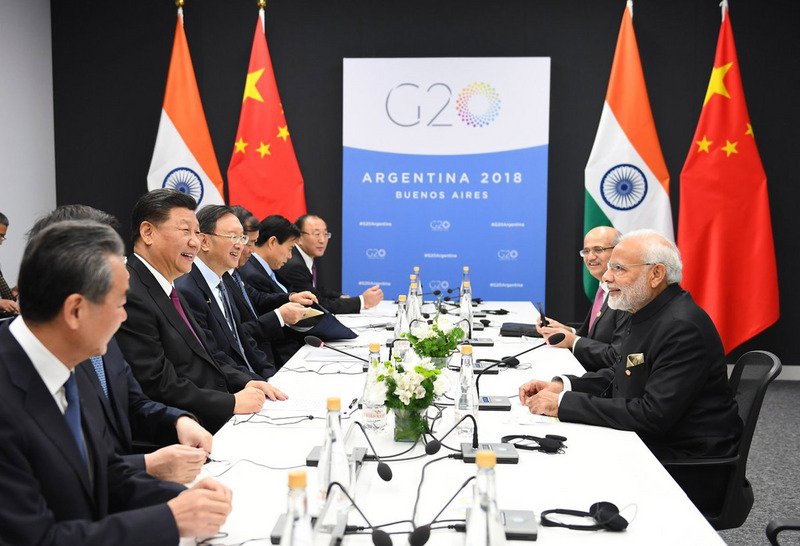 G20莫迪會習近平 雙方認同印中關係顯著改善