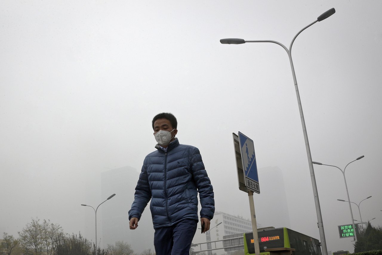 中國空污嚴重 79座城市啟動空汙預警措施
