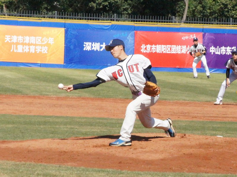 兩岸學生棒球聯賽 北方工大先發7人來自台灣