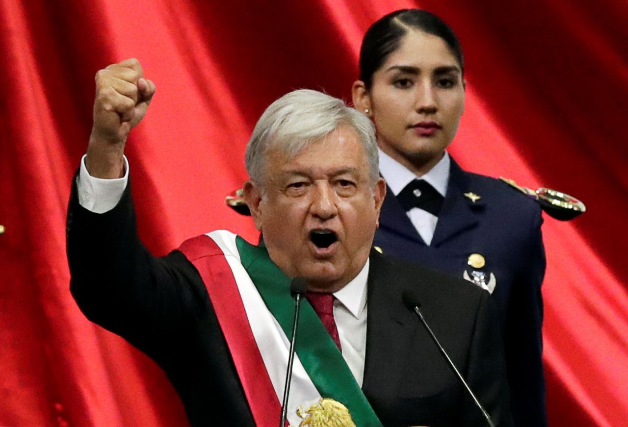 羅培茲歐布拉多就任墨國總統 承諾根本改變