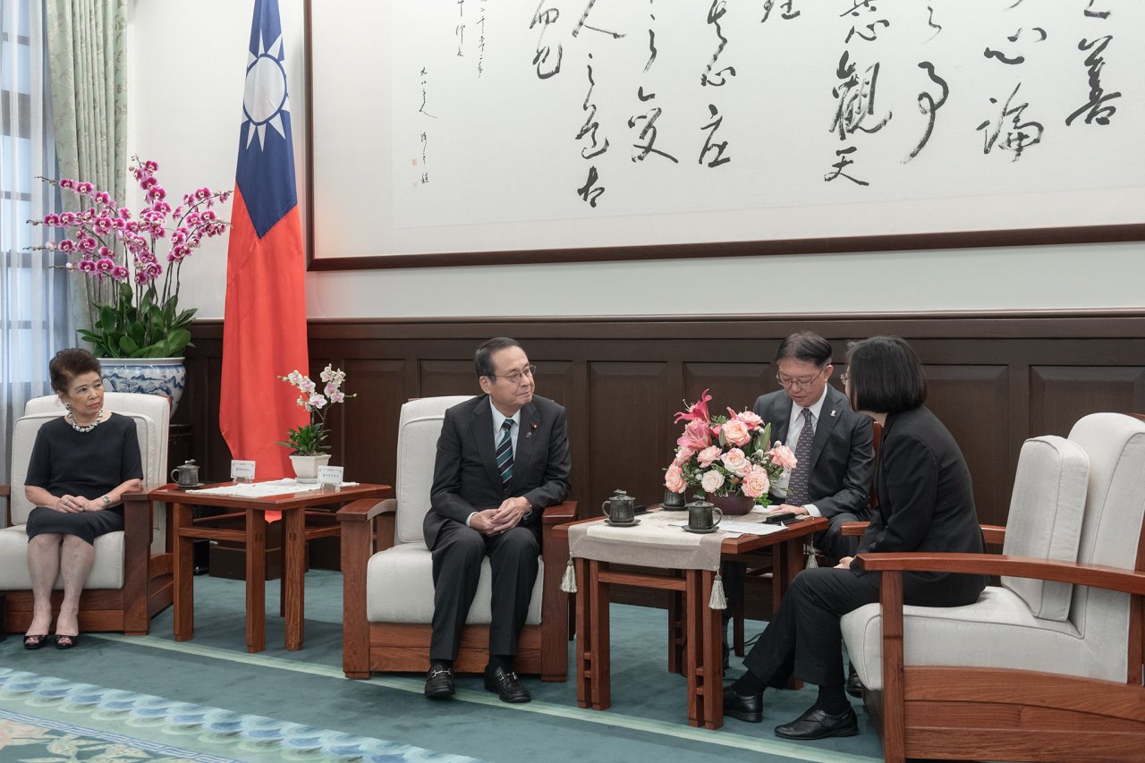 總統：盼日本推薦台灣加入CPTPP
