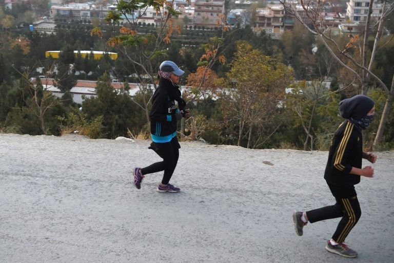 奔跑中感受自由 阿富汗女性爭平權的一步