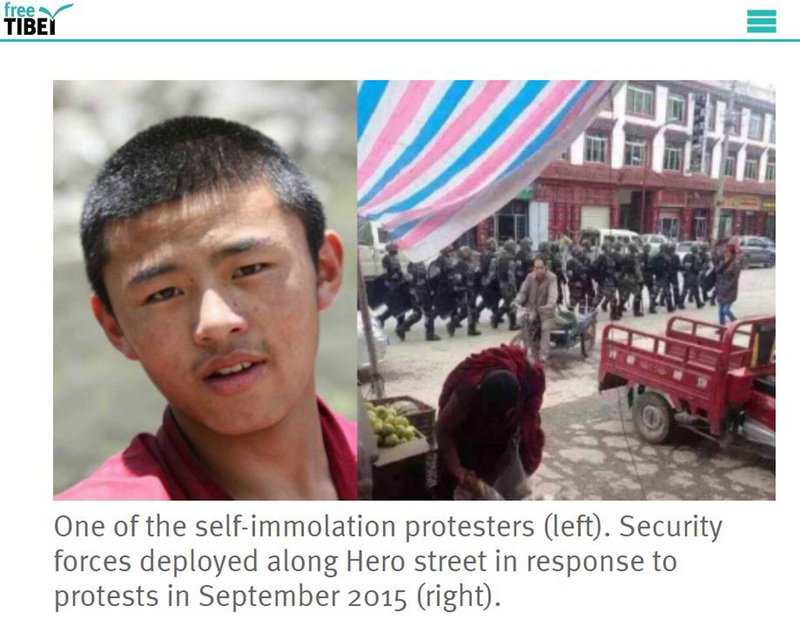 抗議當局高壓  2名年僅16歲藏人自焚