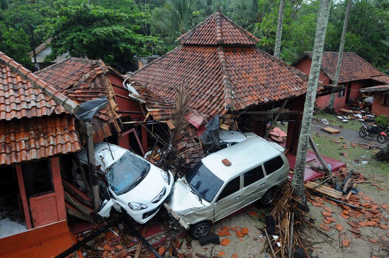 印尼海嘯升至281喪生 火山活躍恐再有海嘯