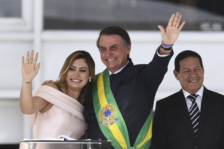 巴西極右派新總統就任 籲同心振興經濟