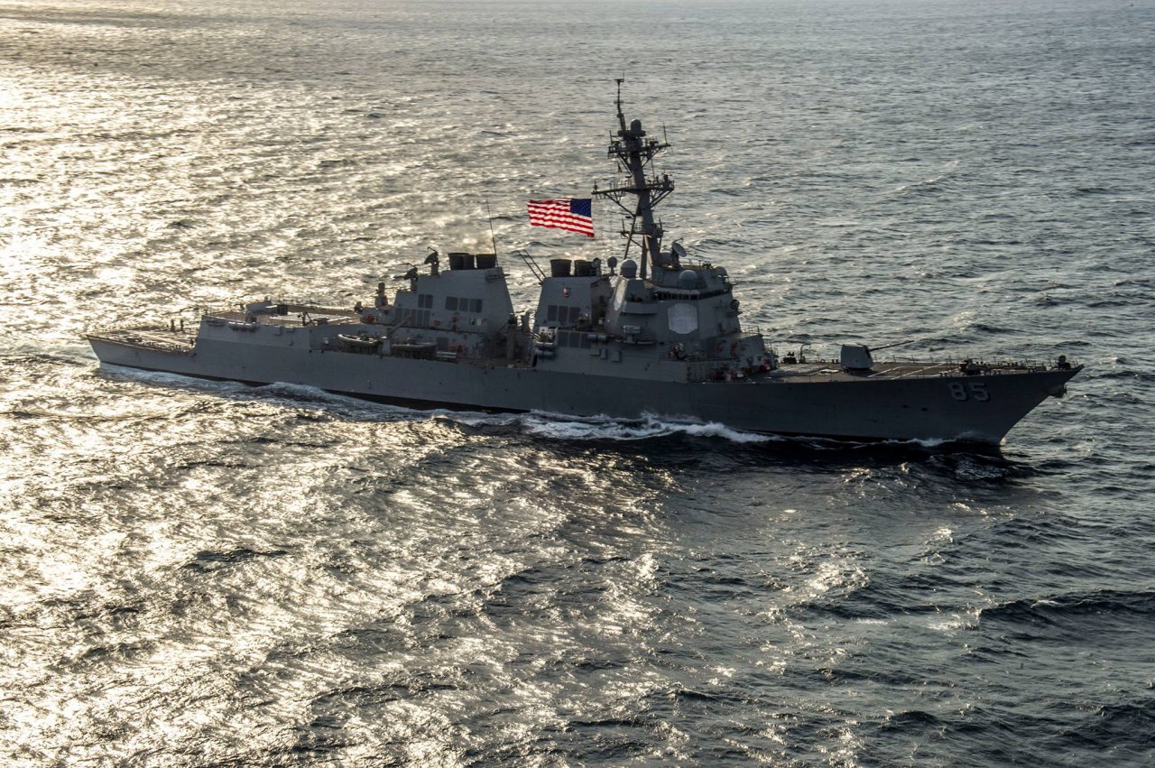 美國防部證實軍艦通過台海 重申對印太承諾