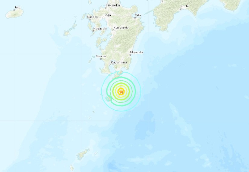 日本九州種子島規模6.4地震 無海嘯威脅