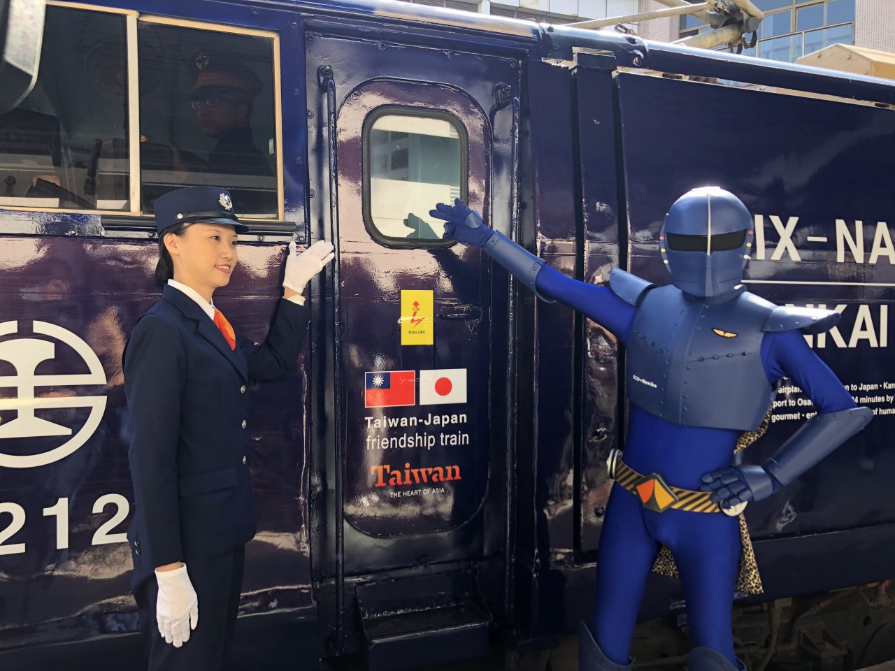 日本南海電鐵彩繪列車 今在台首航