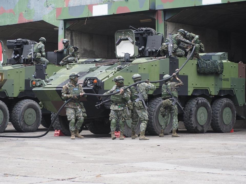 M60A3戰車3分鐘加完油 陸軍展現整補戰力