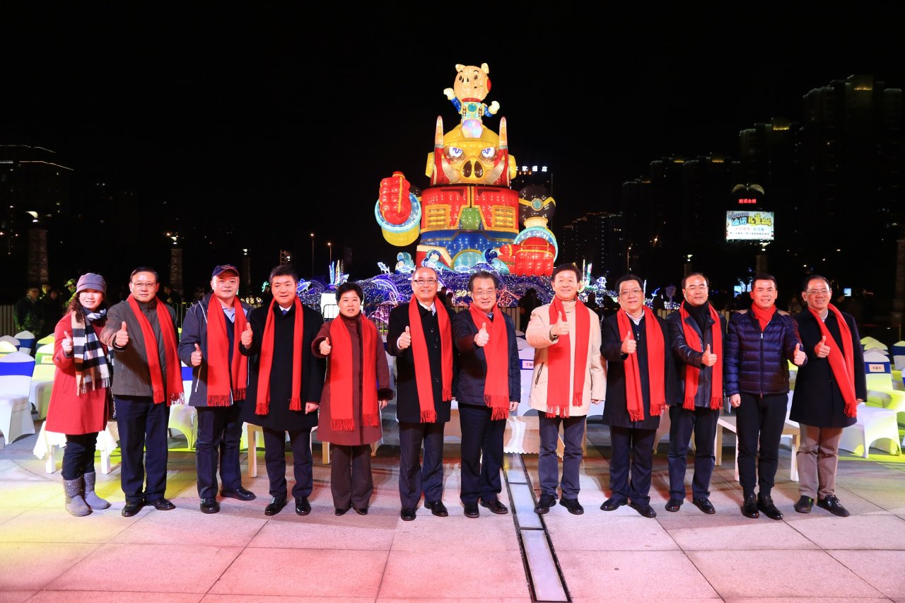台灣江蘇交流燈會登場 觀光局力推「台灣燈會30年」