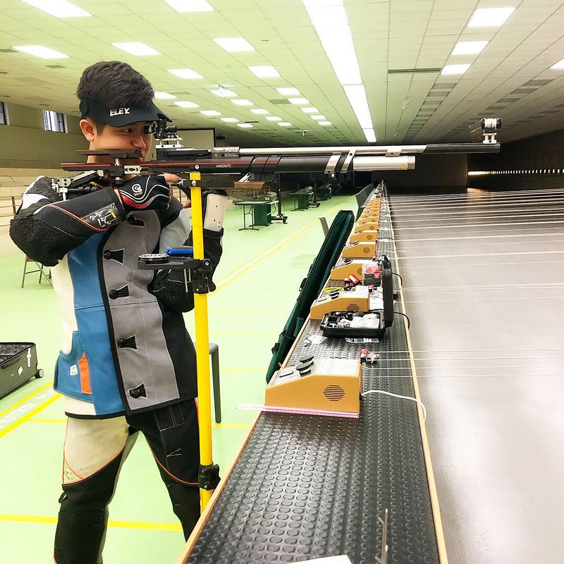台灣男子第一人 呂紹全10公尺空氣步槍進奧運
