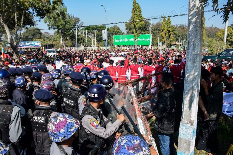 對少數族群釋善意 緬政府撤銷對示威民眾起訴