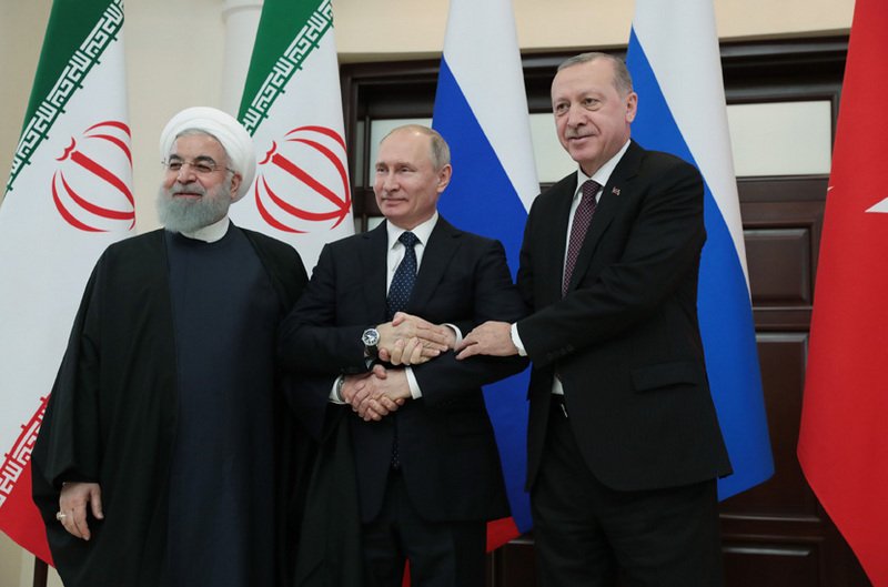 討論敘利亞衝突 土俄伊朗總統再聚首