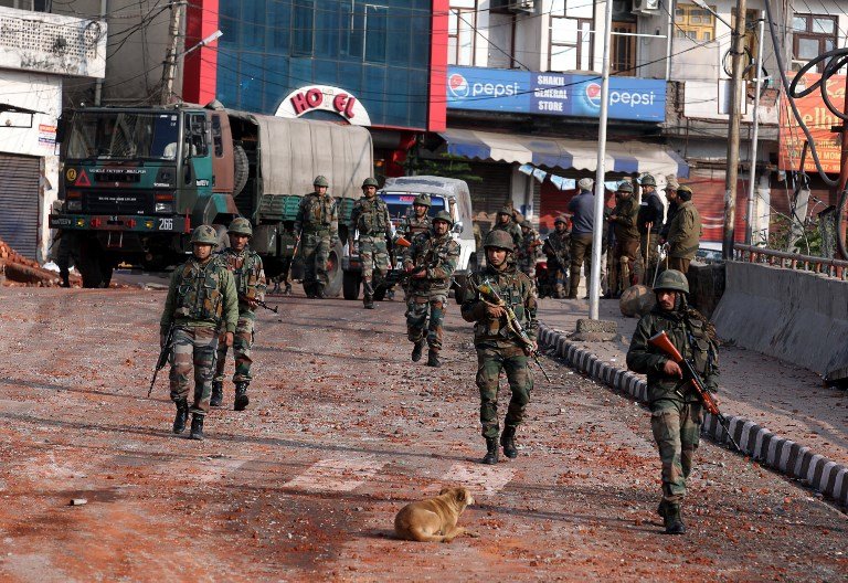 喀什米爾爆槍戰 4印度軍人1平民喪命
