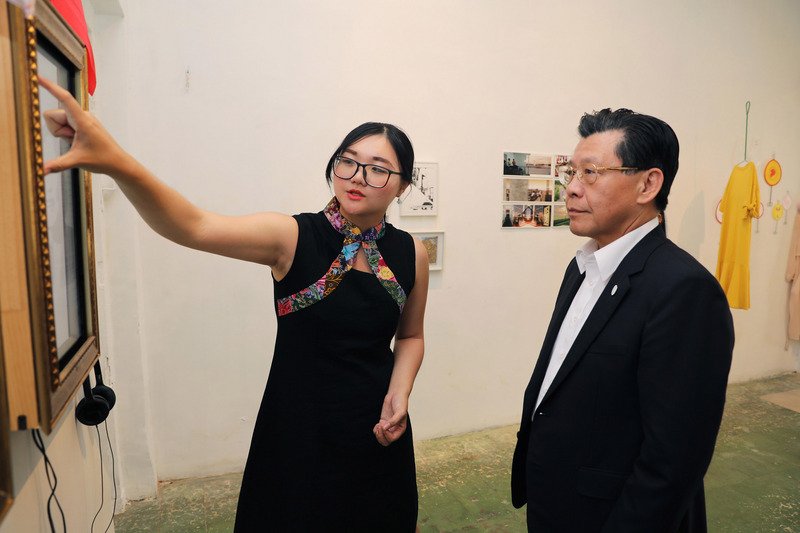 台灣藝術家前進星國 聲音肖像呈現視覺藝術