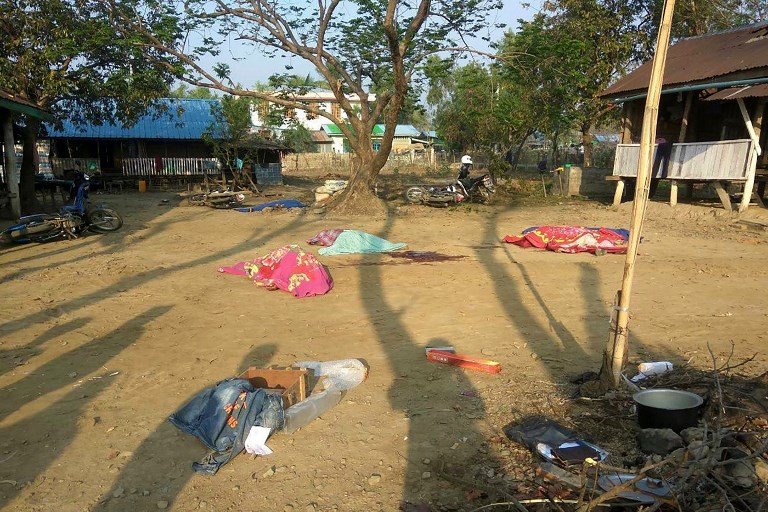 緬甸若開邦衝突中喪夫 寡婦呼籲和平