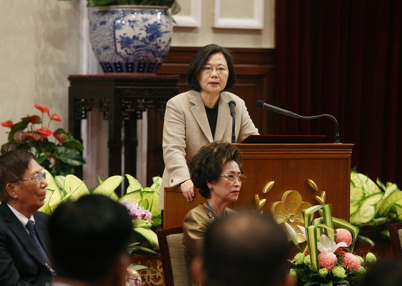總統：盼借僑界力量 助台灣與新南向國家更廣泛對話