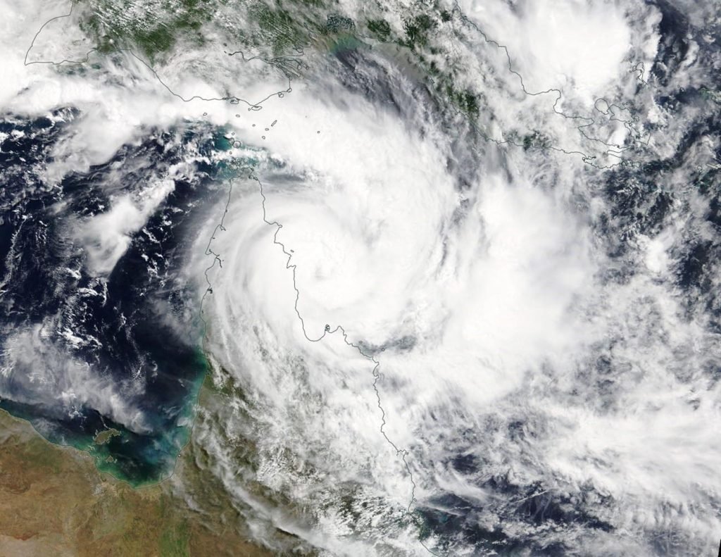 2毀滅性四級氣旋直逼澳洲 當局撤離居民
