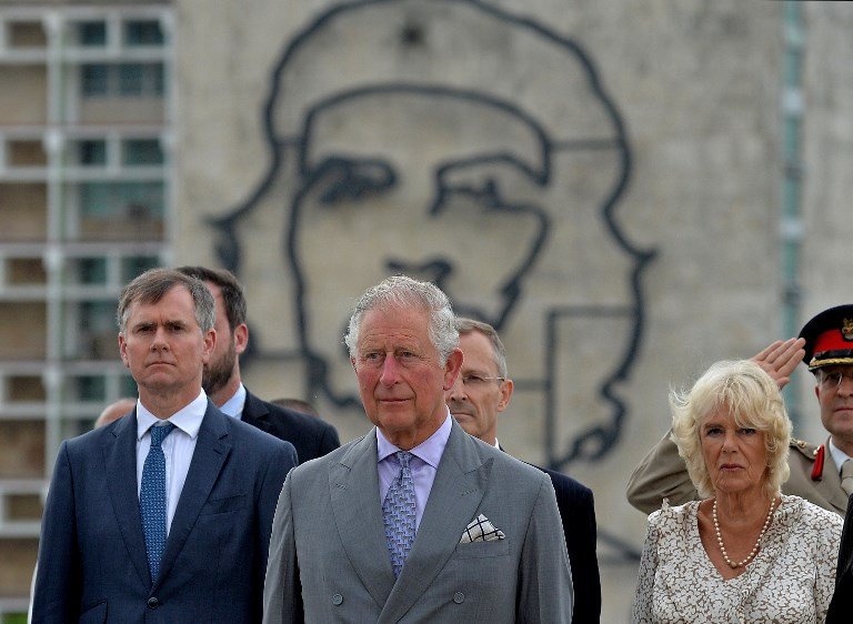英王室首次到訪 王儲查爾斯抵古巴