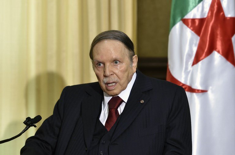 軍民怒吼 阿爾及利亞萬年總統傳本週請辭