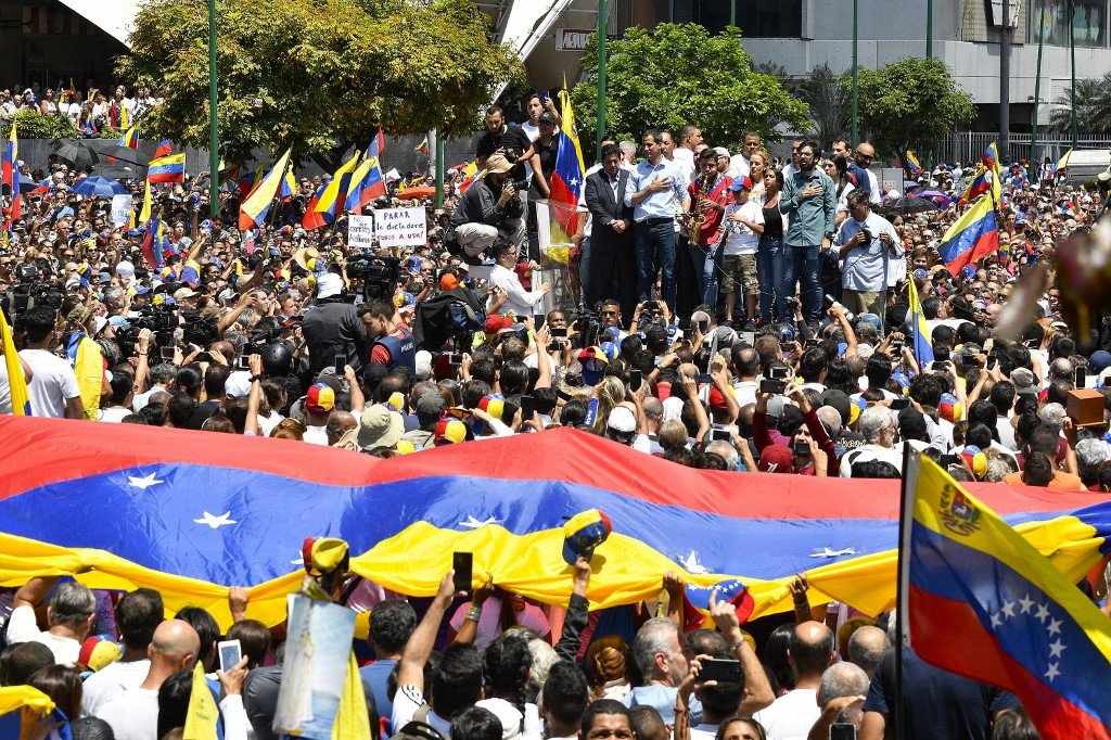 委內瑞拉史上僅見 瓜伊多發起終極版街頭施壓