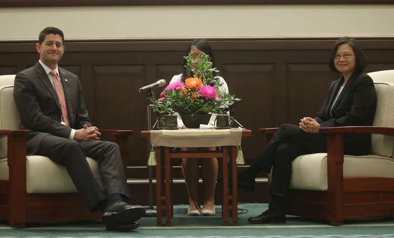 蔡總統：若無台灣關係法 台美恐無緊密夥伴關係