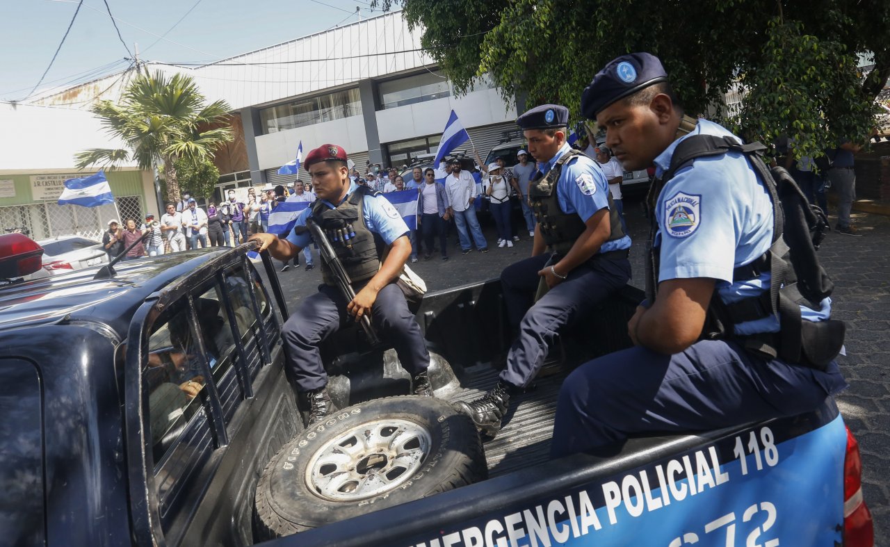 尼加拉瓜反對黨無視禁令 遊行紀念血腥示威週年