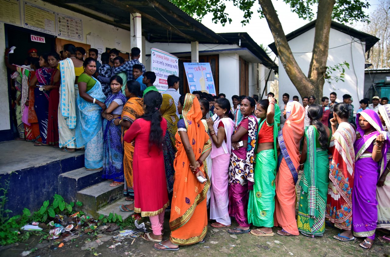 印度國會大選 13省女性選民投票多於男性