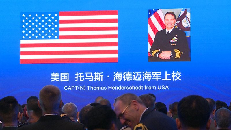 中國海軍70周年慶  美國僅派上校出席