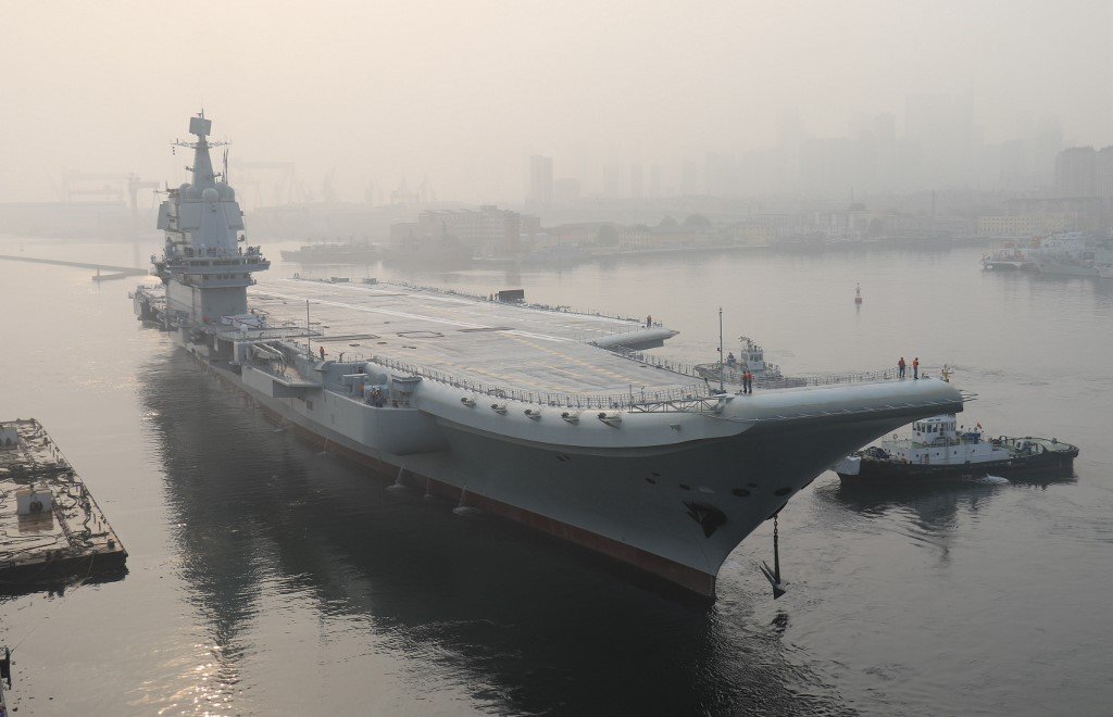 傳中國第二艘國產航艦即將出現