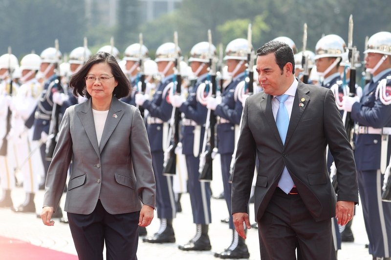 台瓜元首會晤 蔡總統肯定合作成果 莫拉雷斯強調邦誼堅定