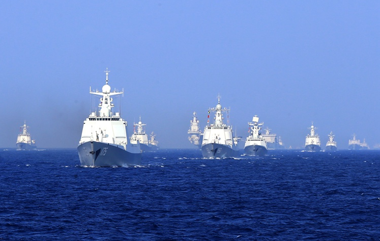 法媒：中國海軍發展快 專家憂北京有自信侵台