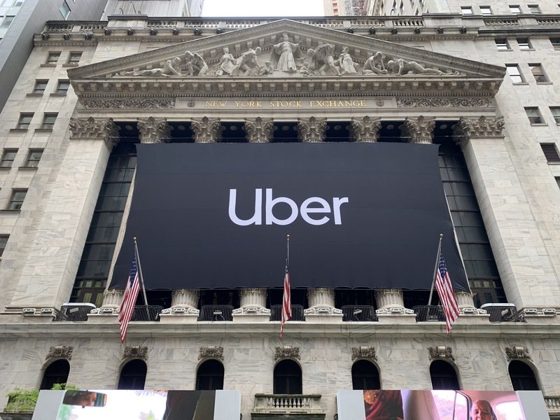 市場對Uber獲利能力存疑 首日交易重挫7.6%