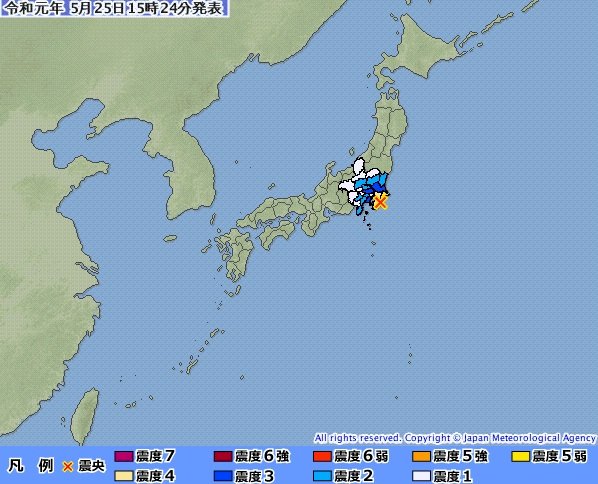 NHK：日本千葉縣傳地震 初判規模5.1