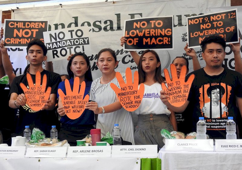 菲國兒少團體發聲 反對降低刑事究責年齡