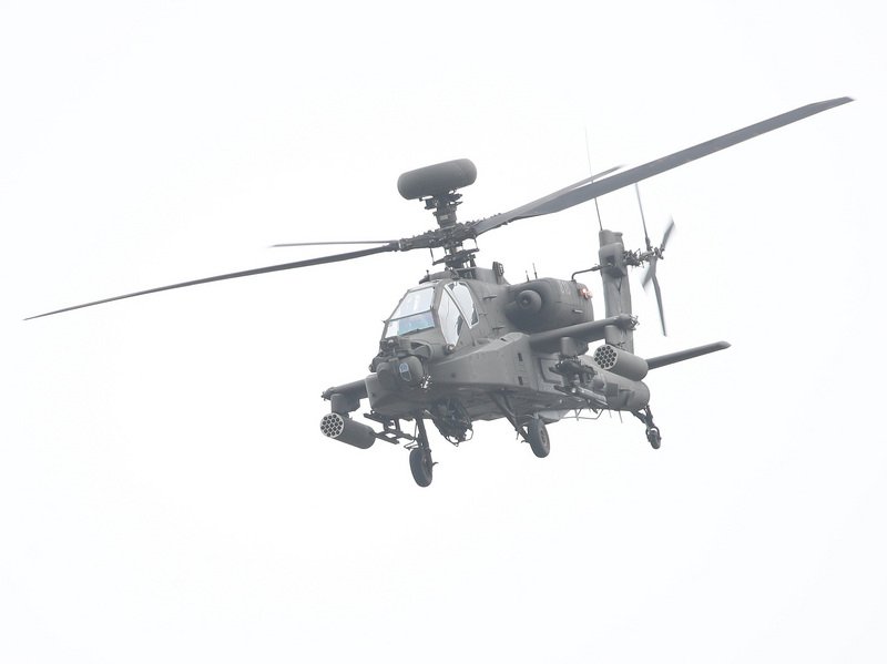 國防部：陸軍採購阿帕契直升機結餘款將繳國庫