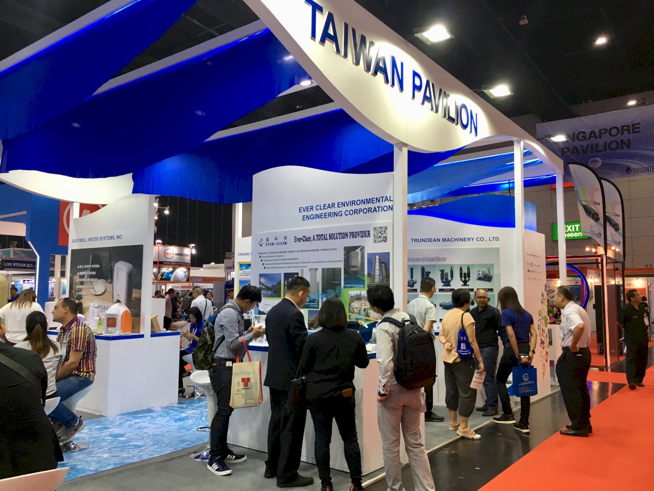 綠貿方案帶路 台灣水處理與環工業者參加泰國國際水展