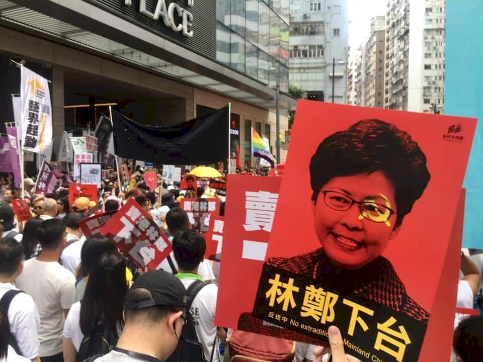 香港反送中遊行 歐盟曾示警一國兩制壓力增