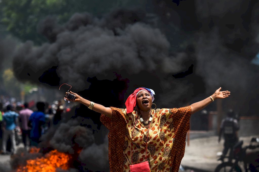 海地示威 要求涉貪總統摩依士下台