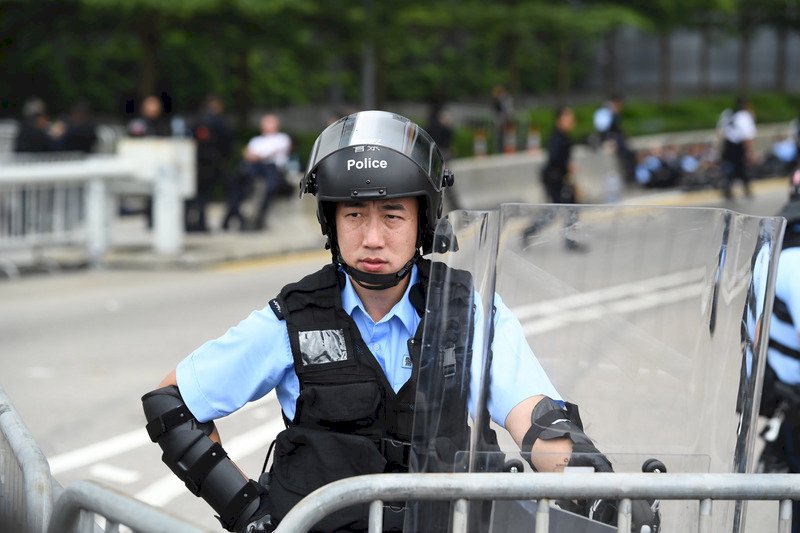 佔中5週年活動登場 香港警方高度戒備