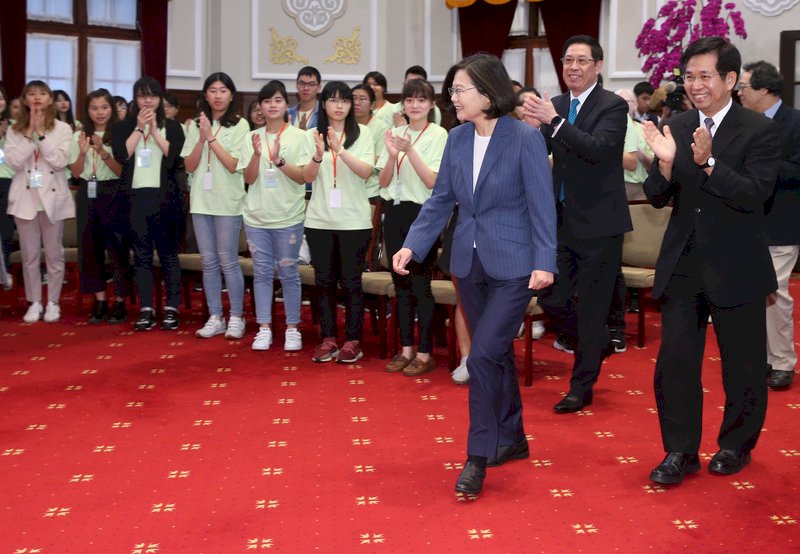 海外青年志工多往新南向 總統：有助加深夥伴關係