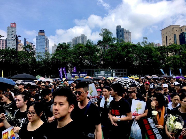 香港反送中遊行  民眾大集結