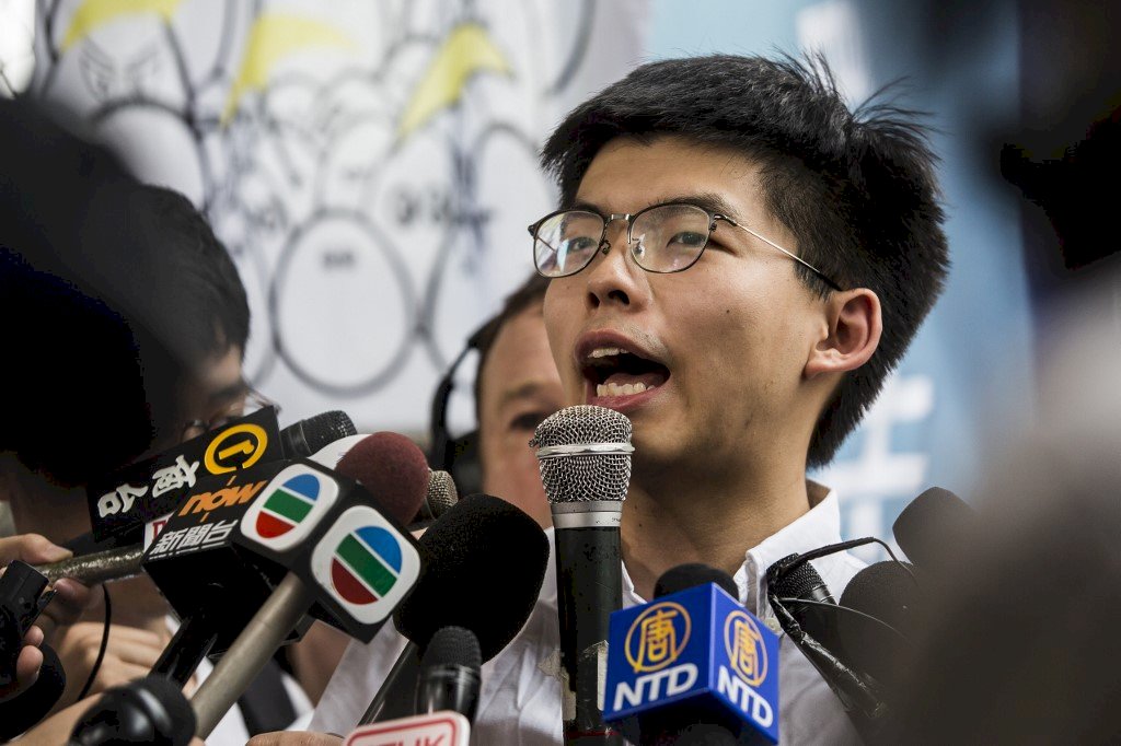 黃之鋒：我不主張香港獨立 但抗爭會繼續