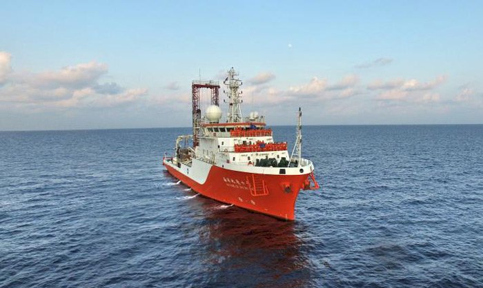 中國海洋調查船再現釣魚台海域 日本提出抗議
