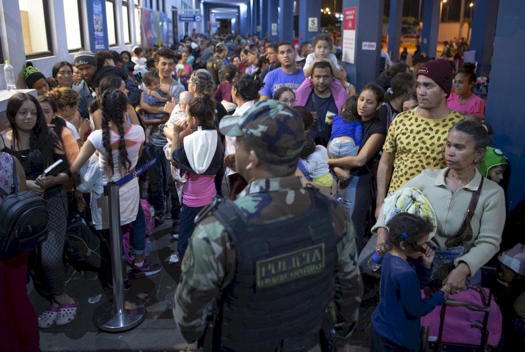 簽證將管制 逾1.3萬委內瑞拉人湧入厄瓜多